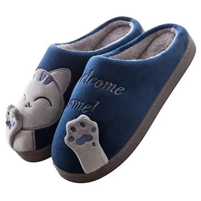 Women Winter Warm Home Slippers With Memory Foam