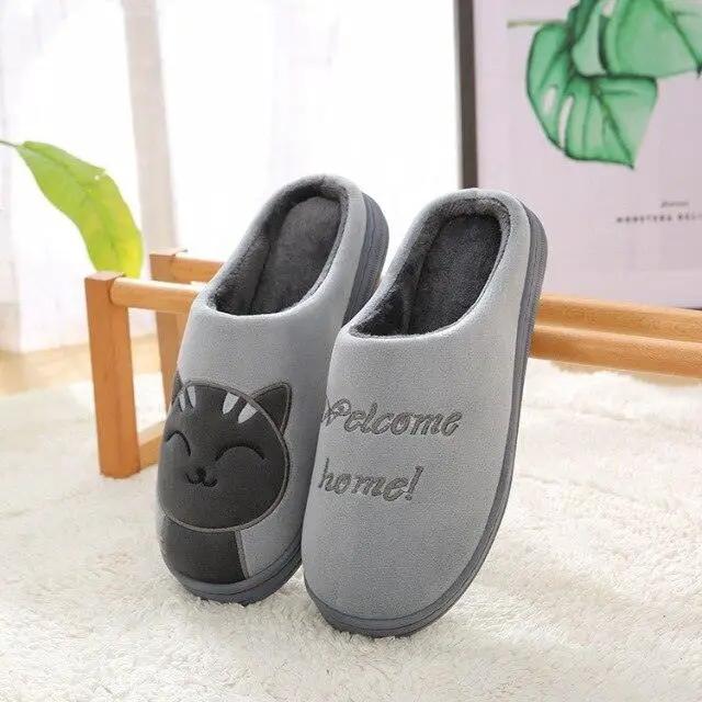 Women Winter Warm Home Slippers With Memory Foam