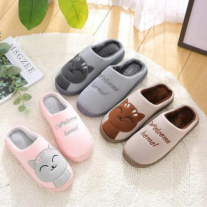 Women Winter Warm Home Slippers With Memory Foam