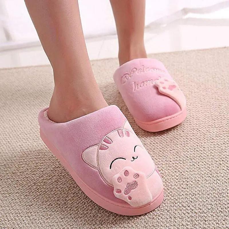 Women Winter Warm Home Slippers With Memory Foam