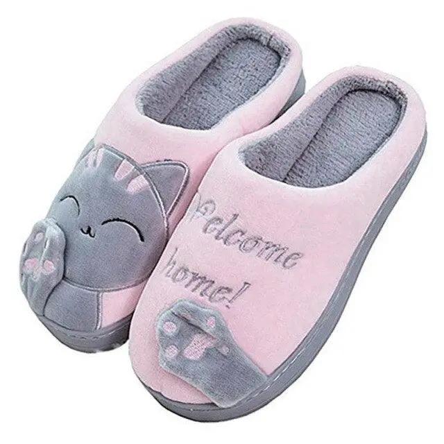 Women Winter Warm Home Slippers With Memory Foam