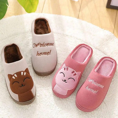 Women Winter Warm Home Slippers With Memory Foam