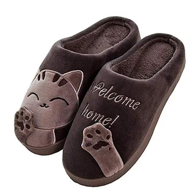 Women Winter Warm Home Slippers With Memory Foam