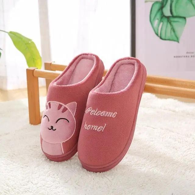 Women Winter Warm Home Slippers With Memory Foam