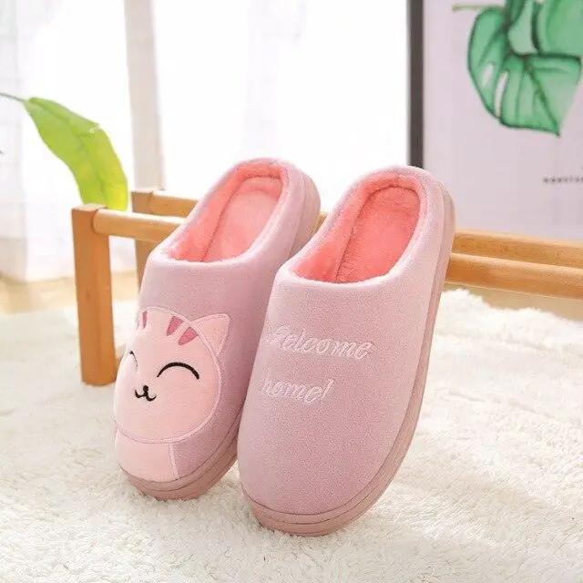 Women Winter Warm Home Slippers With Memory Foam