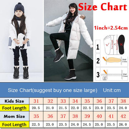 Womens Stevvex waterproof winter boots with thick fur, black ankle snow boots on Tampa Home & Garden Store