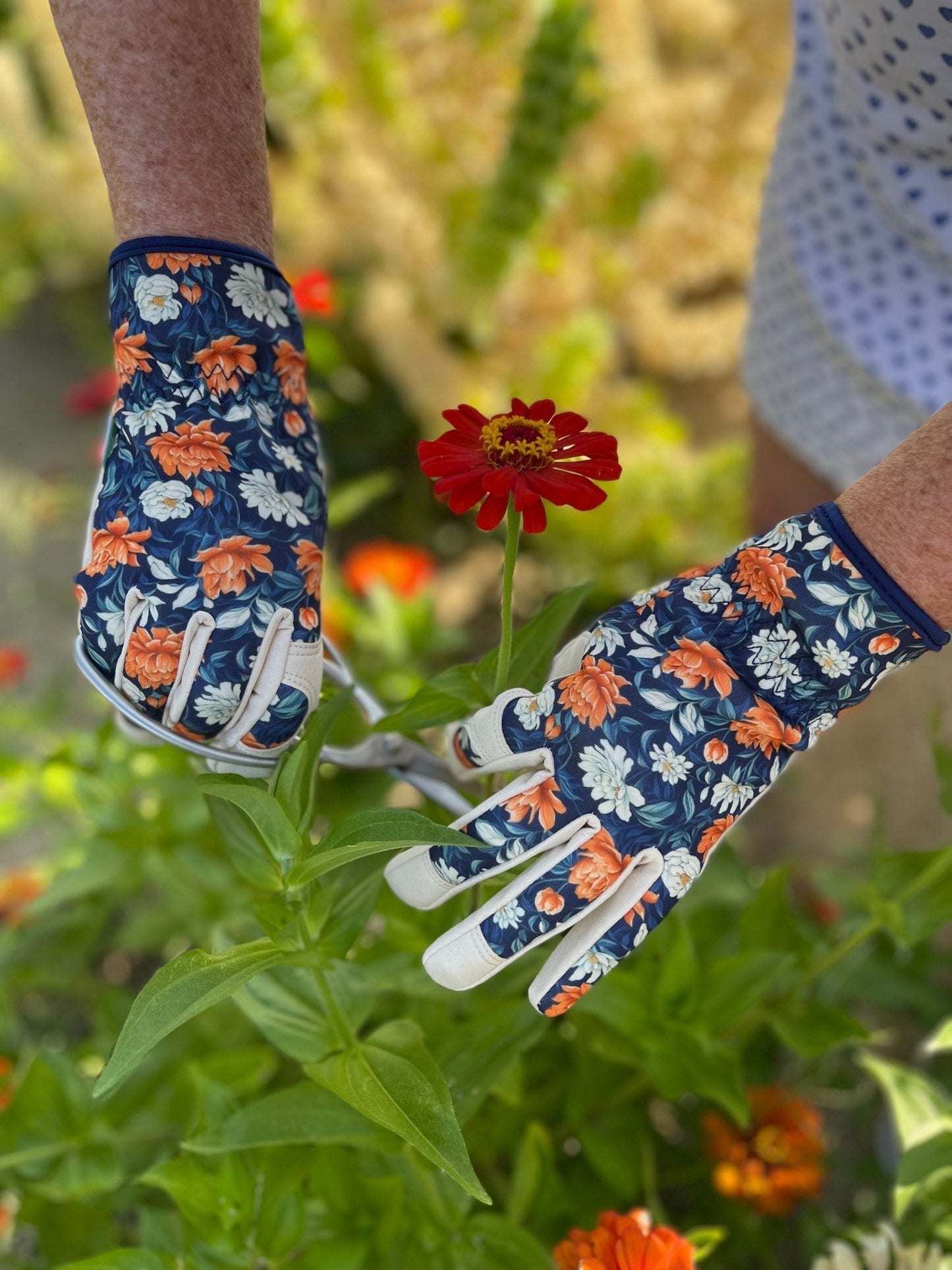 Gants de jardinage floral et de projet pour femmes « The Olivia »