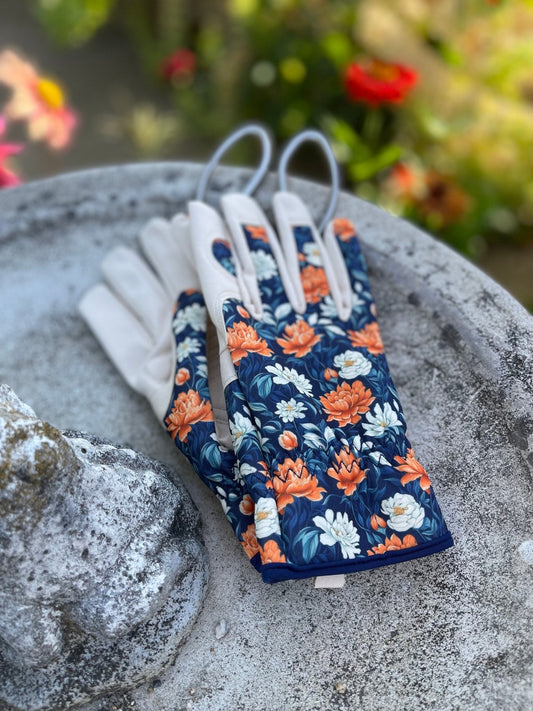 Women's Floral Gardening and Project Gloves "The Olivia"