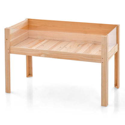30/47 Inch Wooden Raised Garden Bed-S