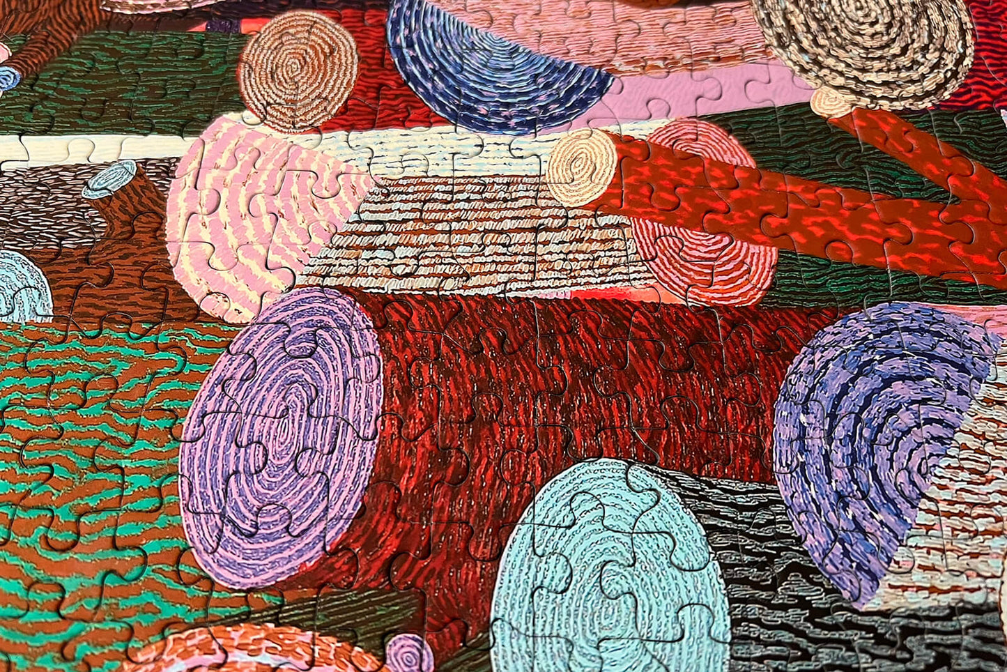 Woodpile 1000 Piece Puzzle by Benjamin Degen