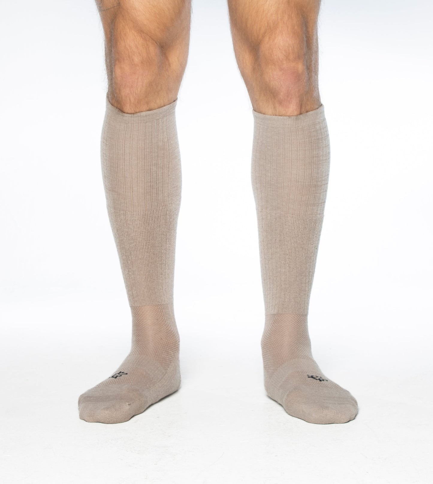 Wool BEAST OTC over-the-calf socks tan knee socks military/tactical by Covert Threads on Tampa Home & Garden Store