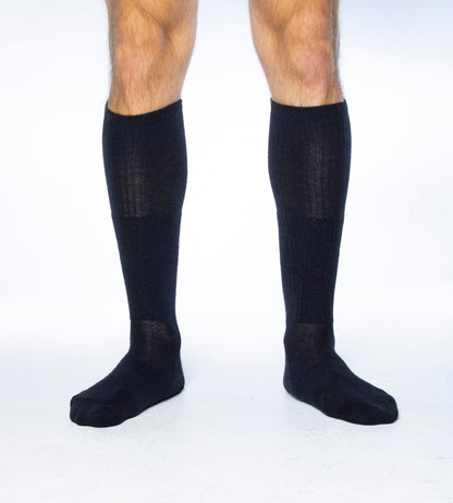 Over-the-calf Wool BEAST OTC knee socks navy, military/tactical knee socks by Covert Threads on Tampa Home & Garden Store