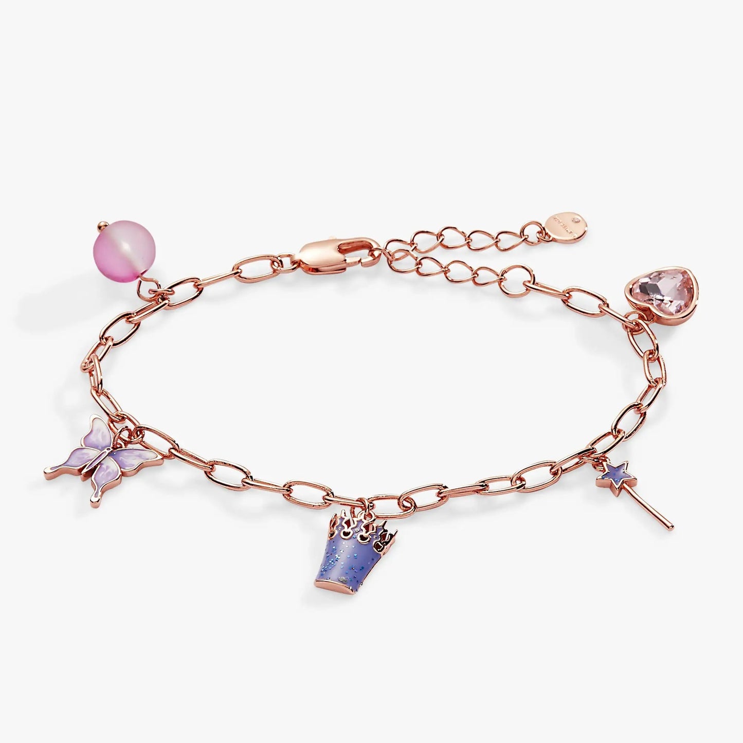 Wizard of Oz Good Witch Charm Bracelet by ALEX AND ANI rose-gold tone chain on Tampa Home & Garden Store