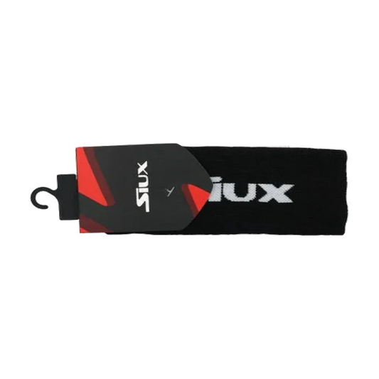Club Wristband Large black wristband with white Siux logo and red tag by Siux USA on Tampa Home & Garden Store