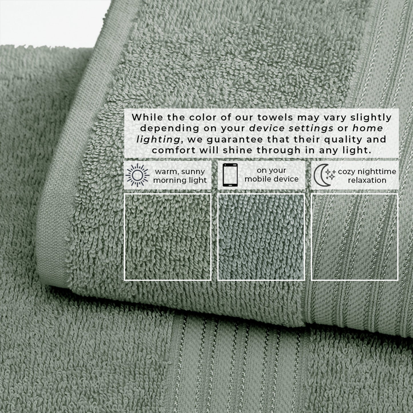Super Soft and Lightweight Cotton Bath Towels