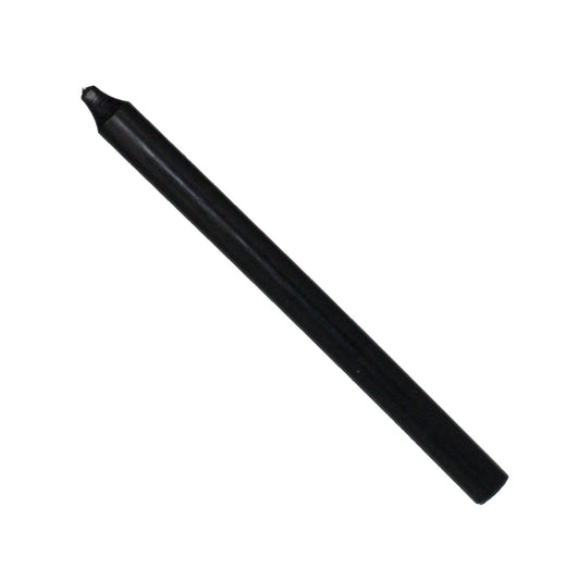 Rustic Taper Dinner Candle - 12 Inch Black - Tampa Home & Garden Store