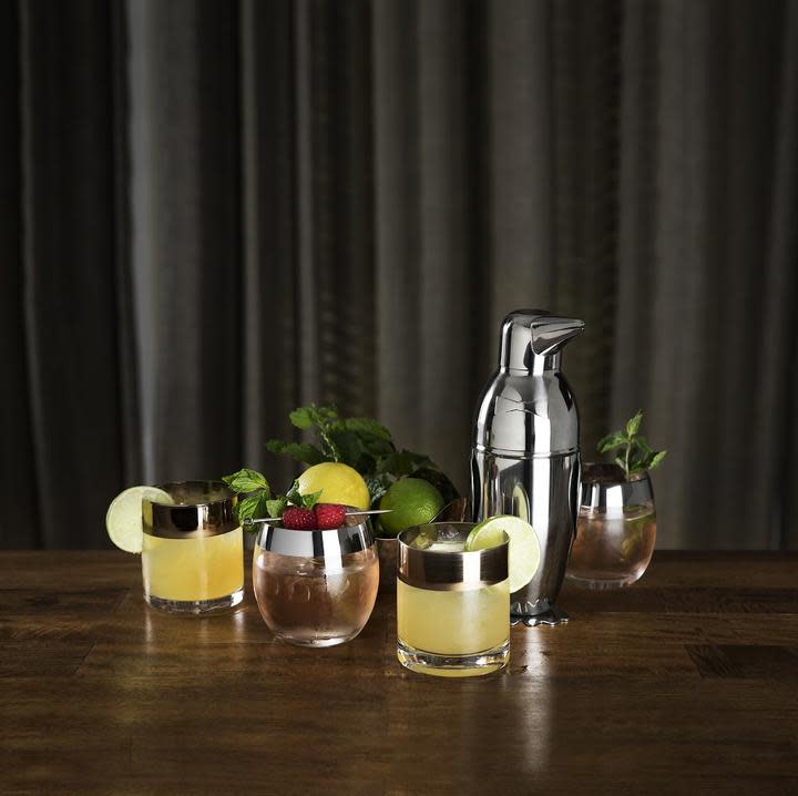 Stainless Steel Penguin Cocktail Shaker and Gifts