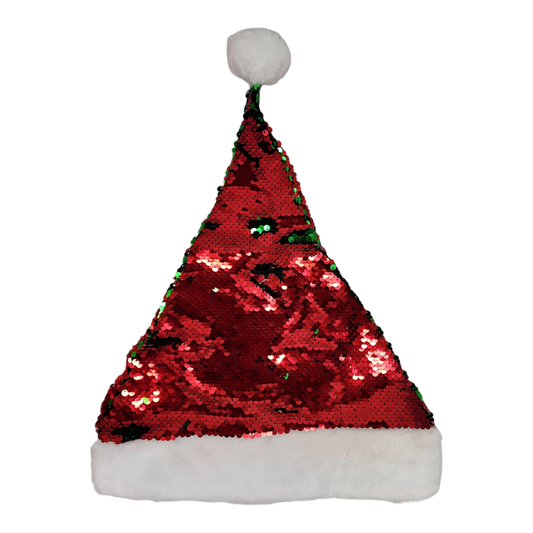 Sequin Santa Hat - Tampa Home & Garden Store