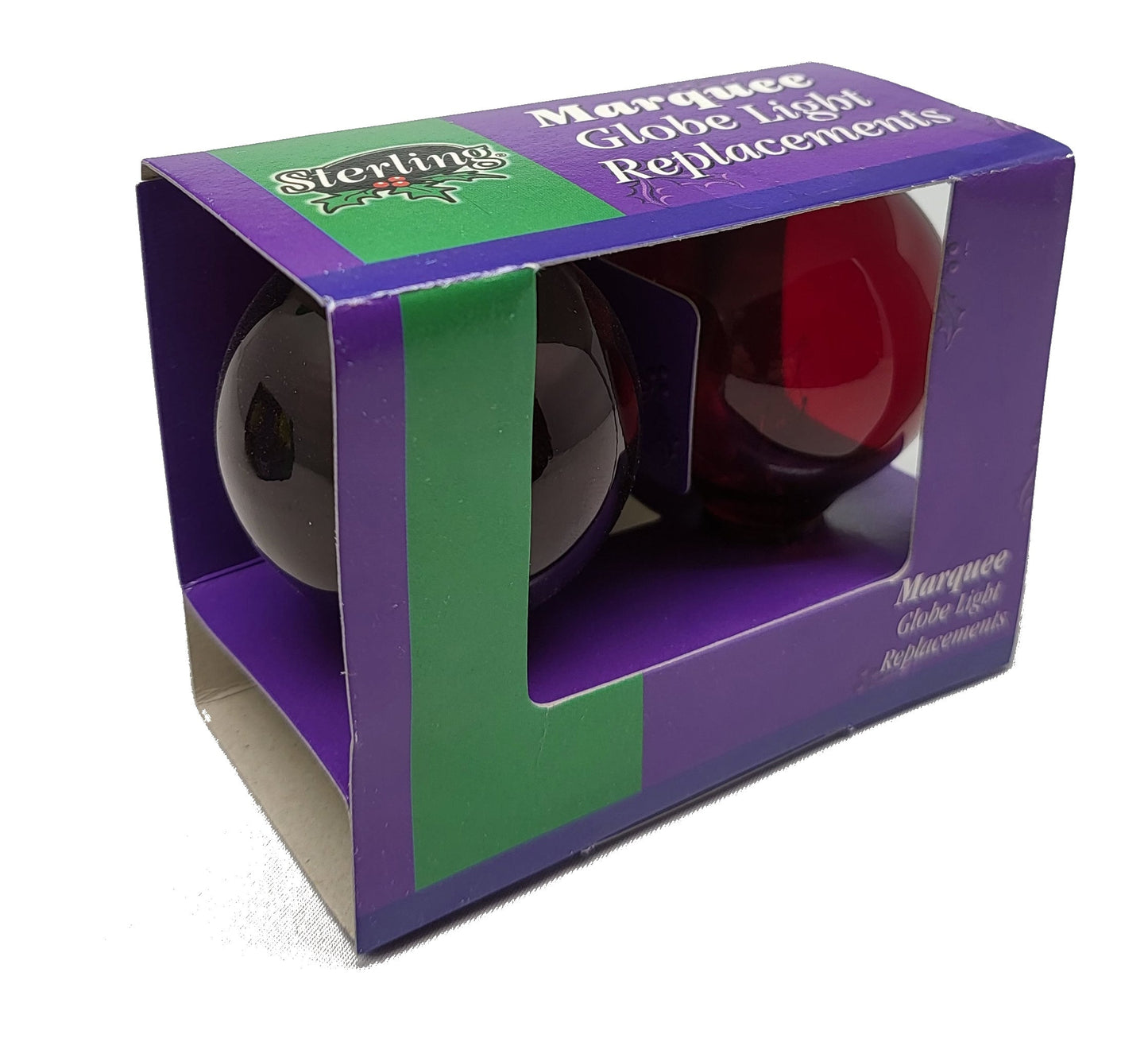 Ampoules de rechange pour enseigne lumineuse - Lot de 2 - Rouge