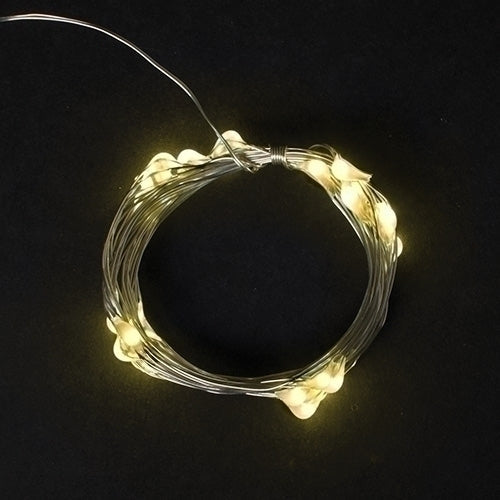 Guirlande lumineuse étoilée USB 25 LED (2,4 m) - Blanc chaud