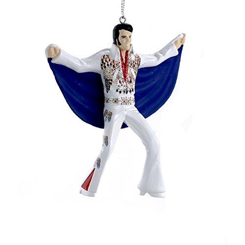 Elvis In Eagle Suit With Cape Ornament - Tampa Home & Garden Store