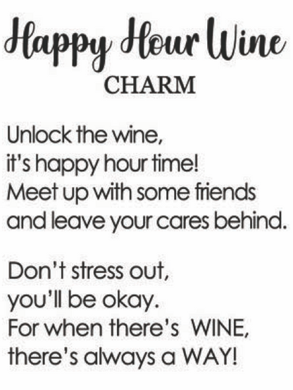Encanto del vino para la hora feliz - Vino blanco