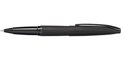 A.T. Cross ATX Brushed Black Rollerball Pen with knurled grip and clip on Tampa Home & Garden Store