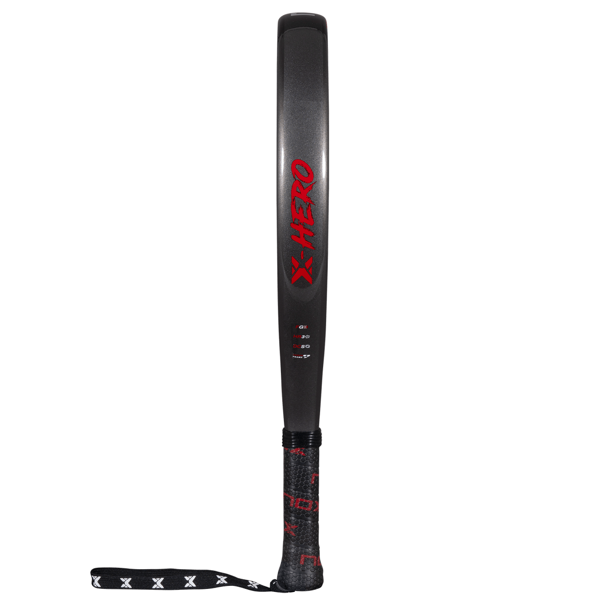 NOX X Hero Red 2026 Padel Racket black shaft HERO branding grip by Racket Central Tampa Store on Tampa Home & Garden Store