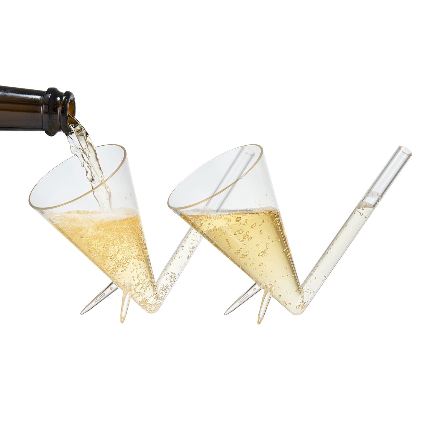 Festa Acrylic Champagne Shooter Set of Two