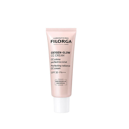 Filorga Oxygen Glow CC Cream foundation tube, pink tube, SPF 30 PA+++, universal shade on Tampa Home & Garden Store