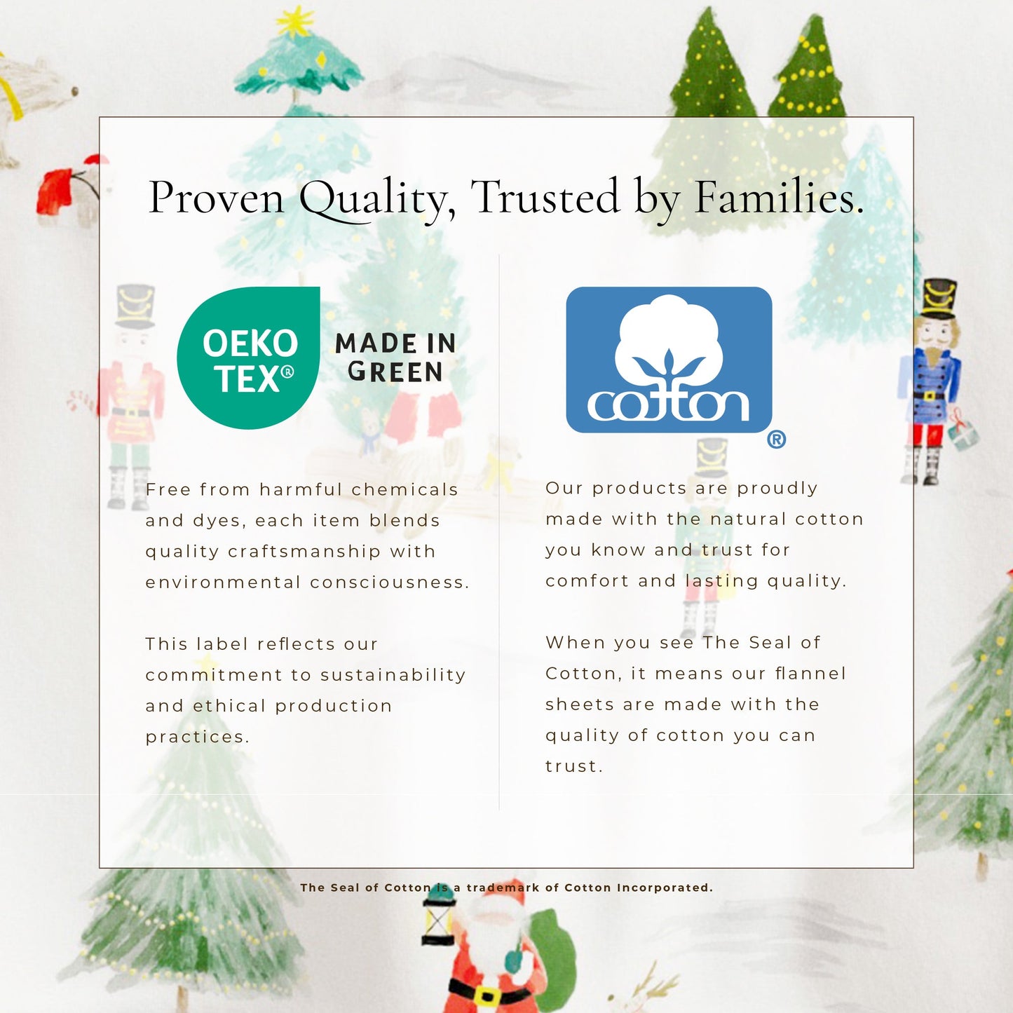 Turkish Cotton And Christmas Flannel Sheet Set
