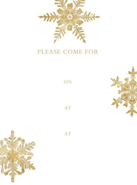 Invitation à la neige tombante