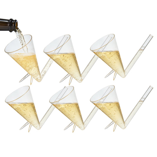 Festa Acrylic Champagne Shooter Set of Six