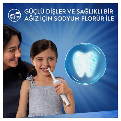 Oral-B Pro Kids toothpaste for children, sodium fluoride, bubble mint flavor, 1.69 fl oz on Tampa Home & Garden Store