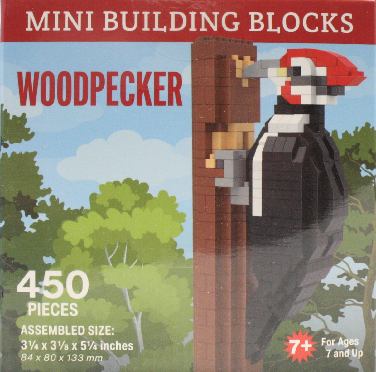 Minibloques de construcción - Pájaro carpintero