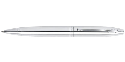 Calais polished chrome ballpoint pen by Cross with metal clip on Tampa Home & Garden Store