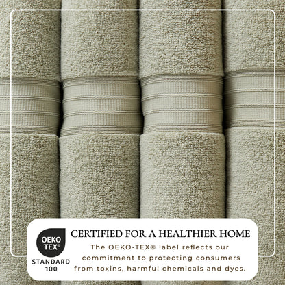 Premium Zero Twist Cotton Bath Towel and Set
