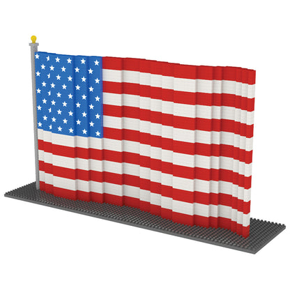 Mini blocs de construction - Drapeau américain