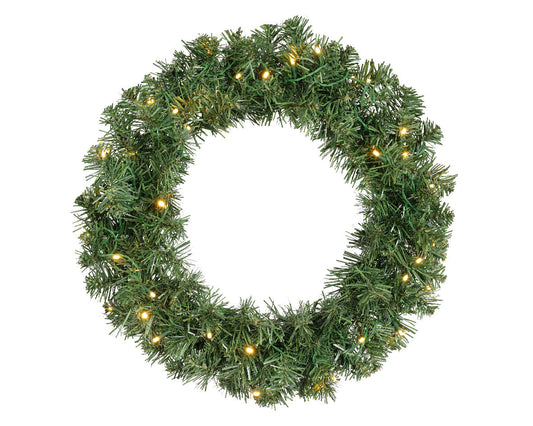 Imperial Wreath - 20 Inch - LED Lighted - Tampa Home & Garden Store