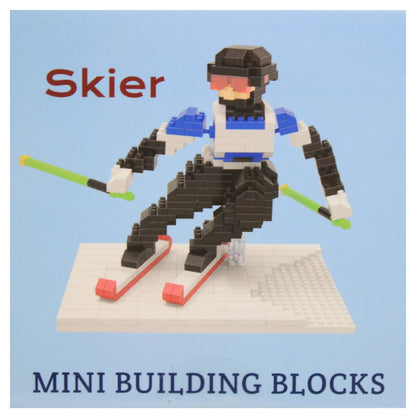 Mini blocs de construction - Skieur alpin