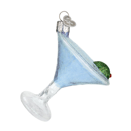 Old World Christmas Martini Glass Ornament - Tampa Home & Garden Store