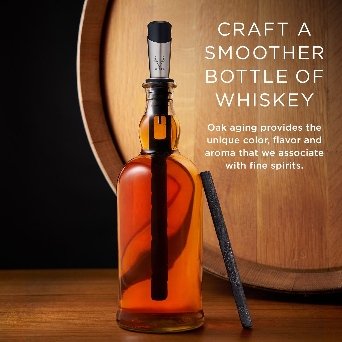 Alchemi Charred Liquor Kit and the Aging Barrels