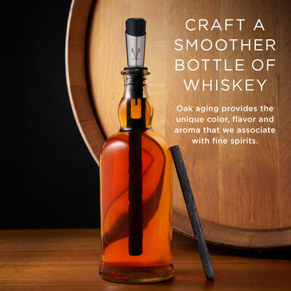 Alchemi Charred Liquor Kit and the Aging Barrels