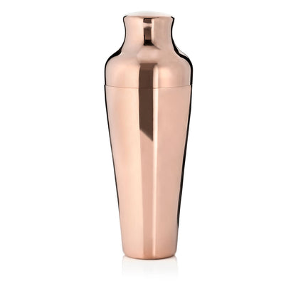 Classic Parisian Style Copper Cocktail Shaker