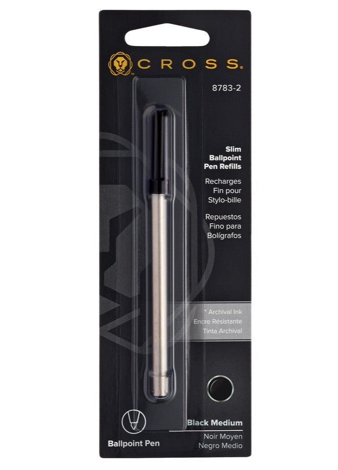 Cross Slim Ballpoint Pen Refill Black by A.T. Cross single pack on Tampa Home & Garden Store
