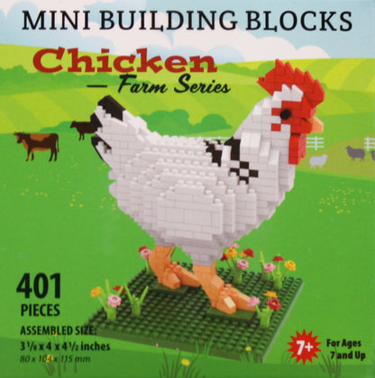 Minibloques de construcción - Serie Granja - Pollo