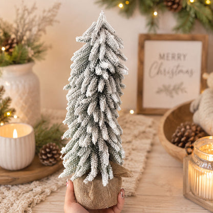 Sapins de Noël enneigés NOUVEAU