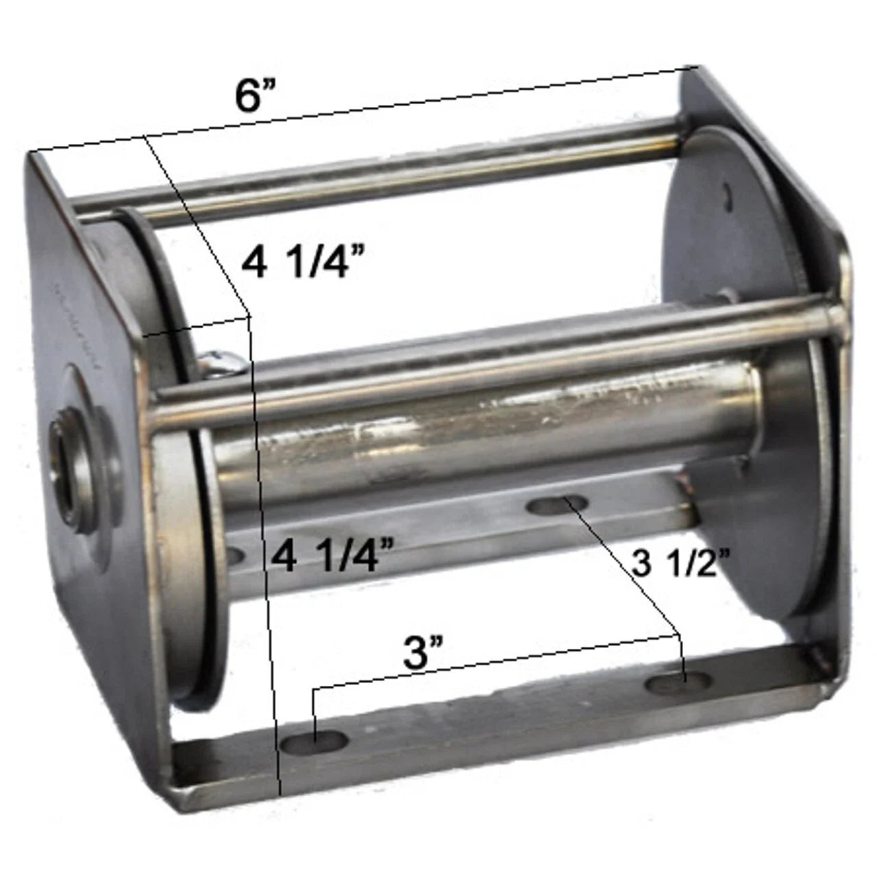 Stainless Steel Winch for Aluminum Flagpole