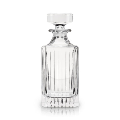 Viski Milo and Classic Crystal Liquor Decanter