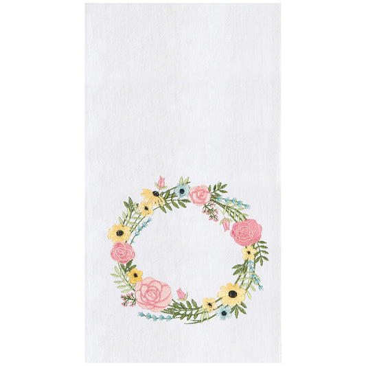 Serviette Couronne de Printemps